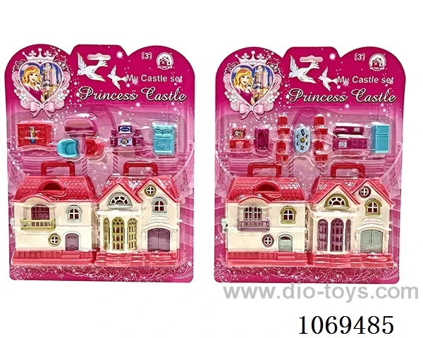 castle in blister card