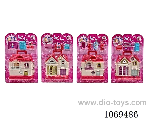 castle in blister card
