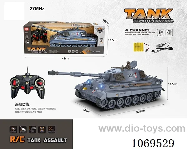 rc tank W L/M included battery