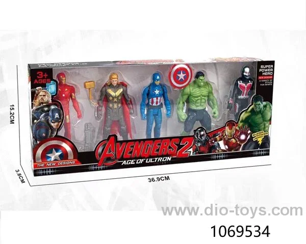 11.5cm Captain America/Thor/Iron Man/Hulk/Ant-Man