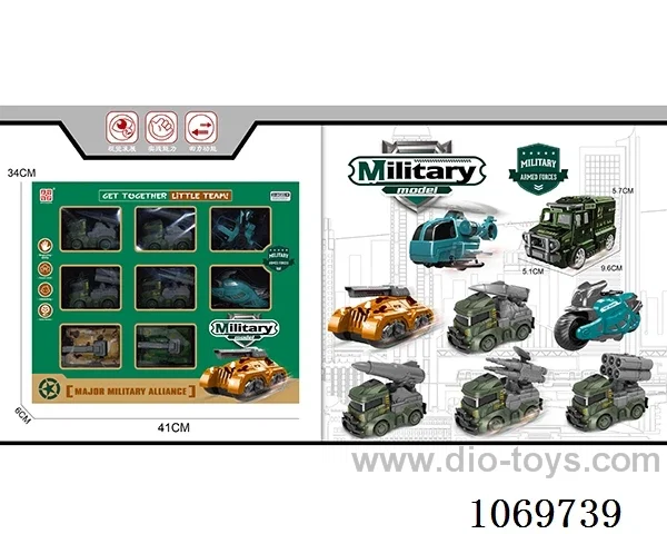 Inertial military combination