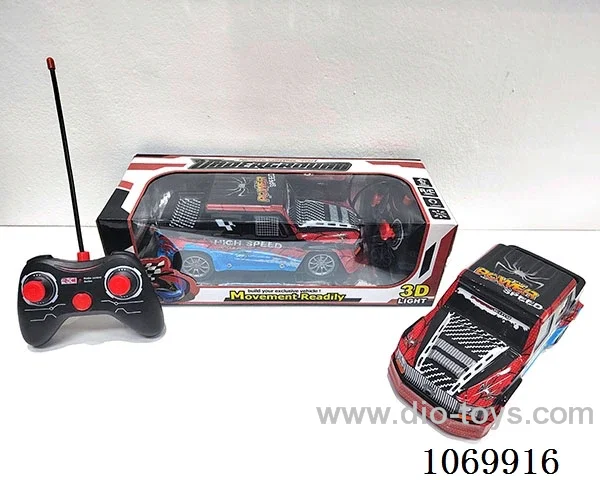 1:16 4ch rc car with light not included battery