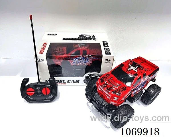 1:16 4ch rc car with light not included battery