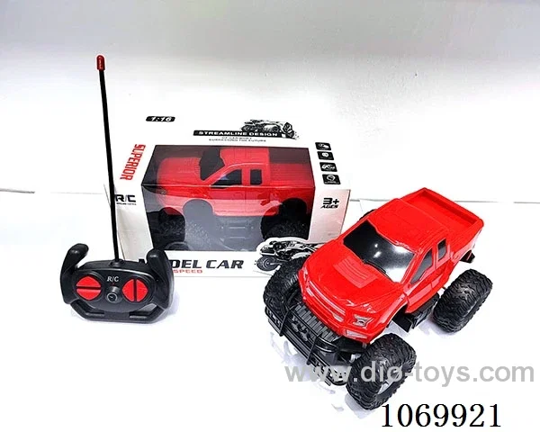 1:16 4ch rc car with light not included battery
