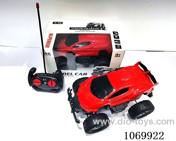 1:16 4ch rc car with light not included battery