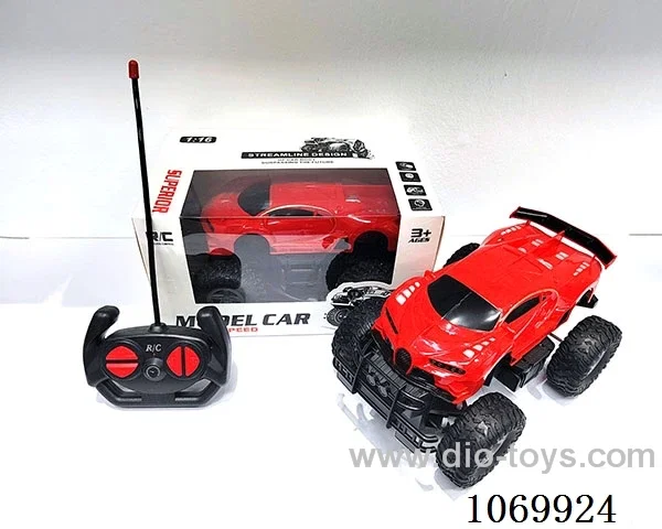 1:16 4ch rc car with light not included battery