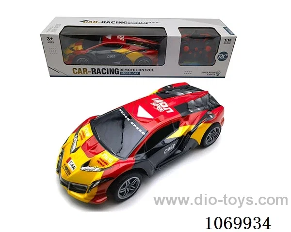 1:16 5ch rc car with light not included battery