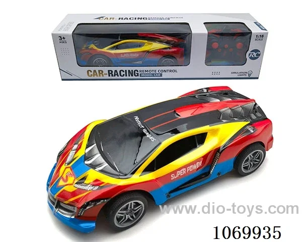 1:16 5ch rc car with light not included battery