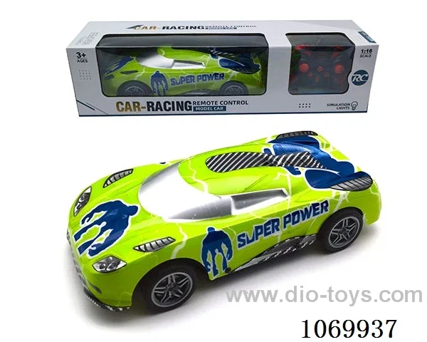 1:16 5ch rc car with light not included battery