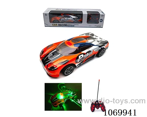 1:16 5ch rc car with light not included battery