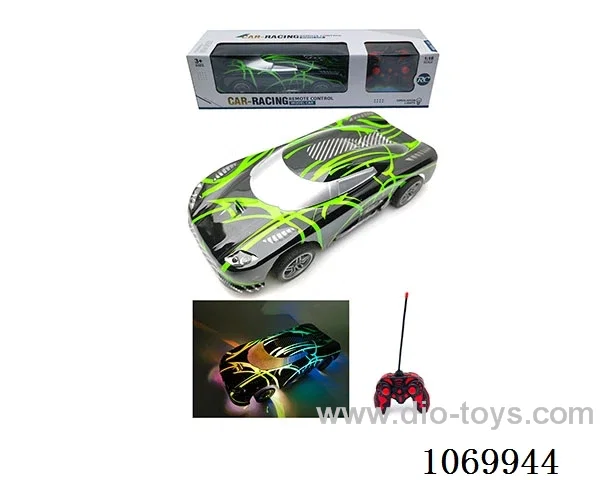 1:16 5ch rc car with light not included battery