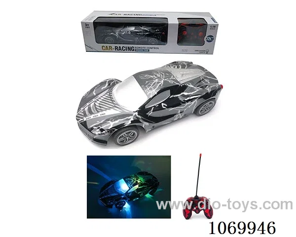 1:16 5ch rc car with light not included battery