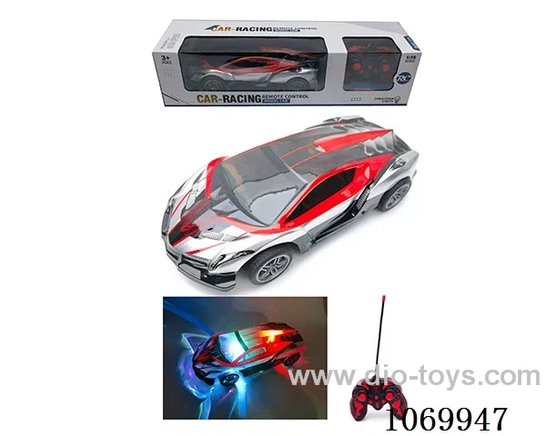1:16 5ch rc car with light not included battery