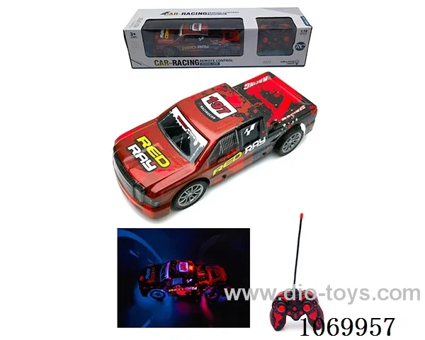 1:16 5ch rc car with light not included battery
