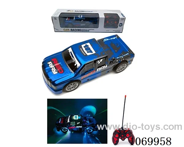 1:16 5ch rc car with light not included battery