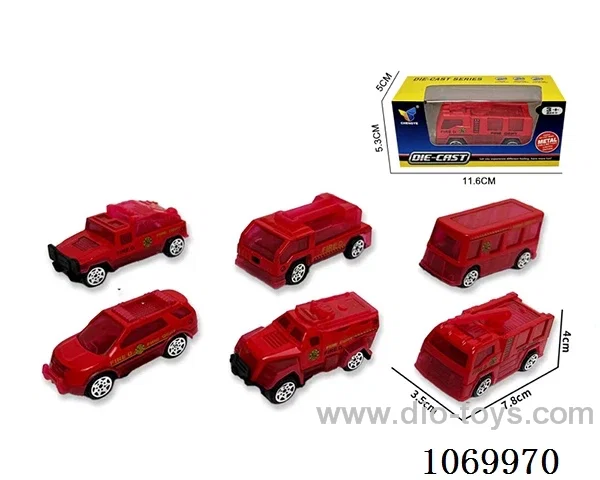 1:64 free wheel alloy car