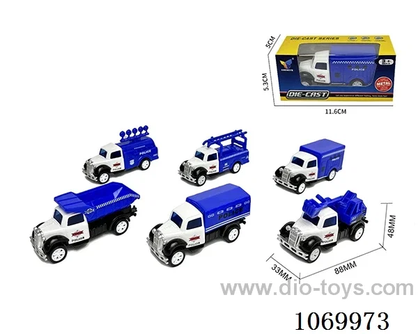 1：50 friction alloy car