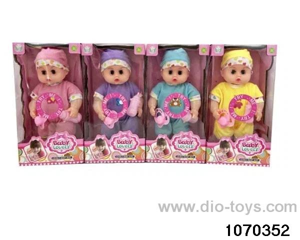 12 inch doll with 12 voices IC in window box