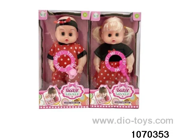 12 inch doll with 12 voices IC in window box