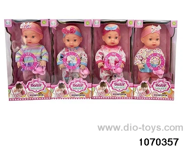 11 inch doll with 12 voices IC in window box