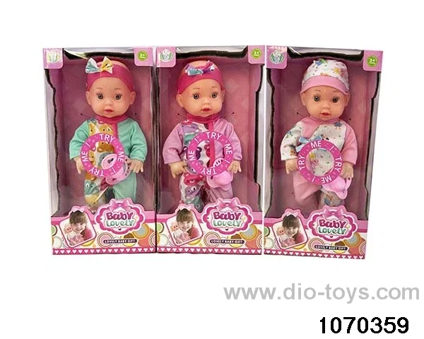 11 inch doll with 12 voices IC in window box