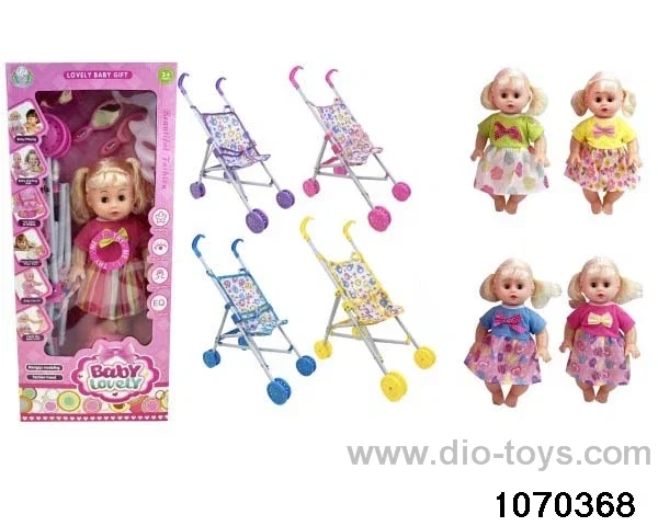 14 inch doll with 12 voices IC in window box