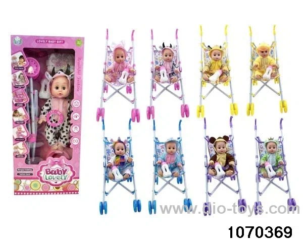 14 inch doll with 12 voices IC in window box