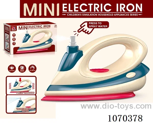 Water jet vibratory iron