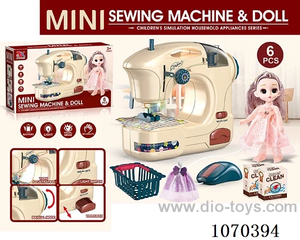 Sewing machine Barbie set
