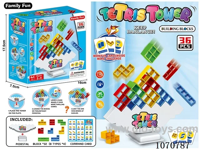 Tetris Jenga 32PCS