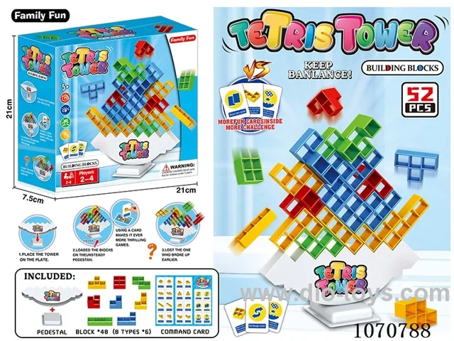 Tetris Jenga 48PCS