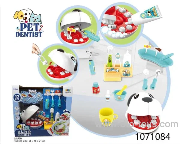 Pet Dentist set，Tooth finder with light