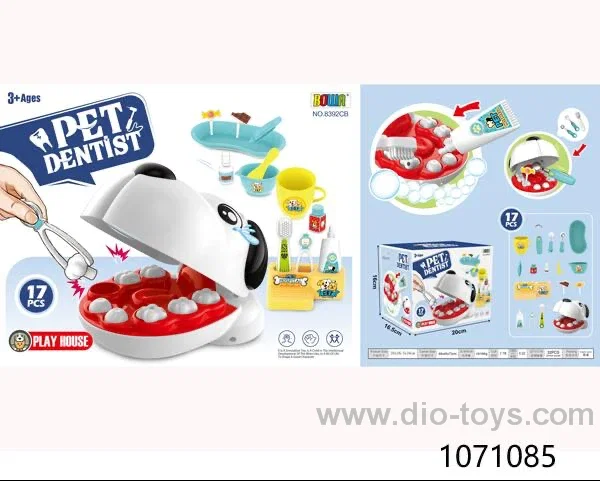Pet Dentist set，Tooth finder with light