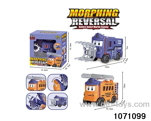Transformer Reversing Vehicle in color box