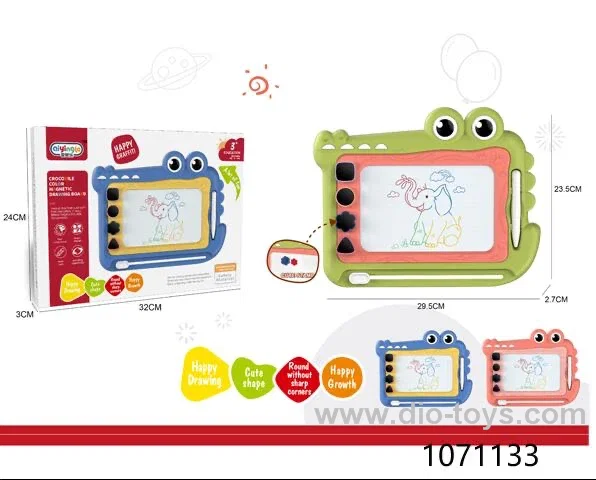 Crocodile Colourful Magnetic Writing Board