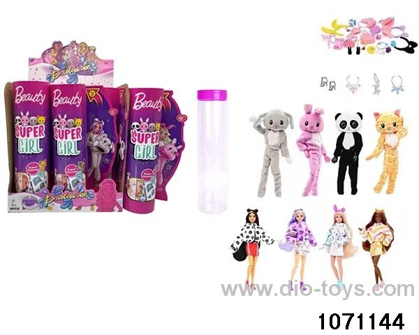 11.5 inch doll set in window box