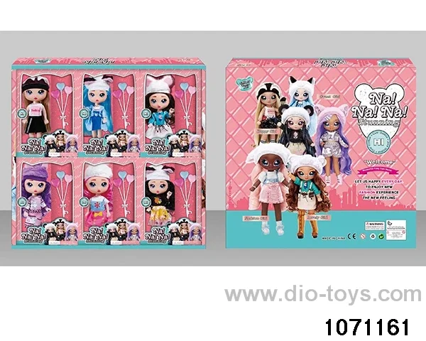 6 inch doll set in display box
