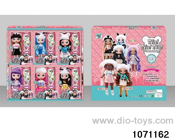 6 inch doll set in display box