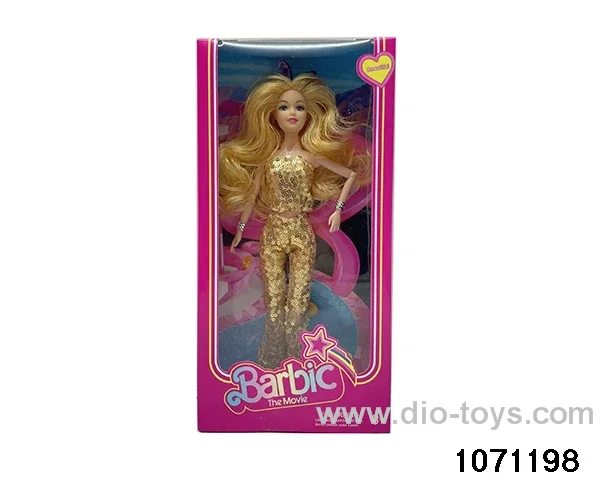 11.5 inch 12 jointed doll set in window box