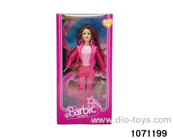 11.5 inch 12 jointed doll set in window box