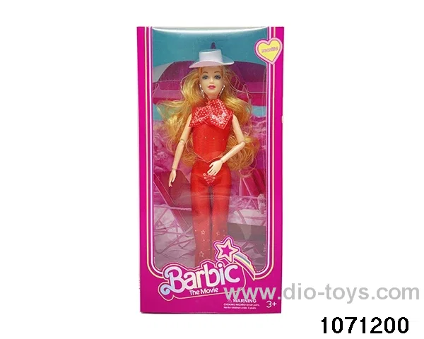 11.5 inch 12 jointed doll set in window box