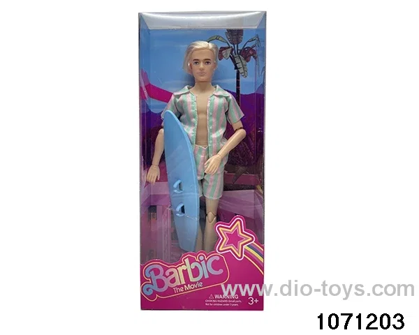 11.5 inch 12 jointed doll set in PVC box
