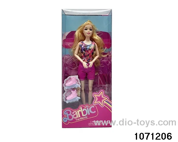 11.5 inch 12 jointed doll set in PVC box