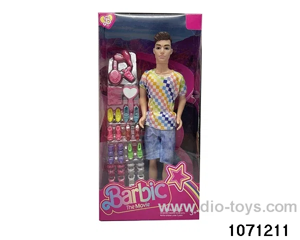 11.5 inch doll set in window box