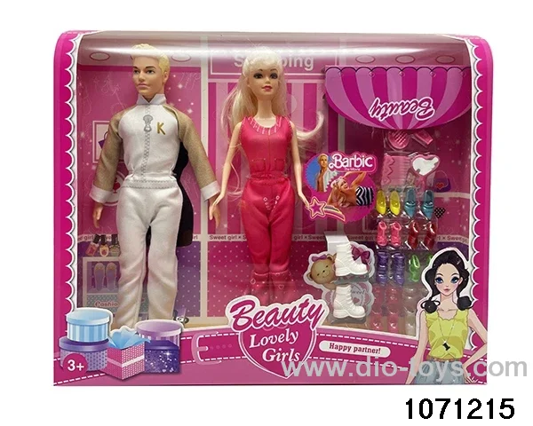 11.5 inch doll set in window box