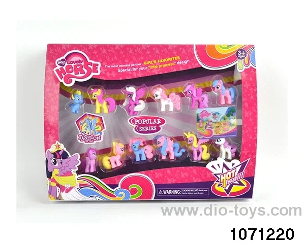 12pcs Ponywa Set in window box