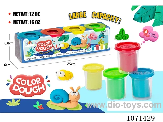 Colored clay set