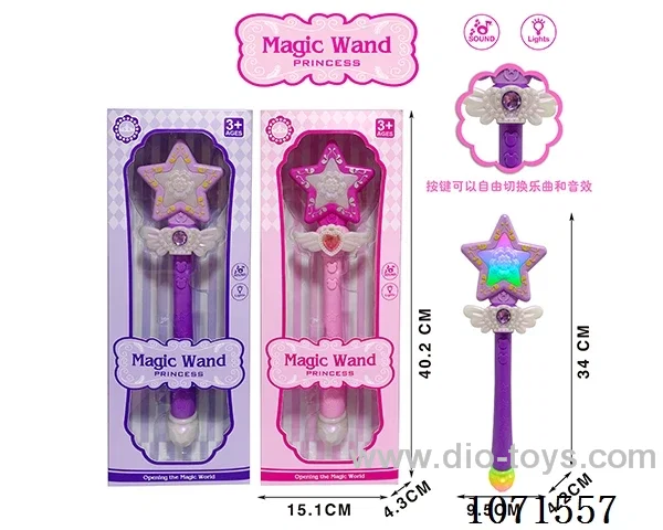 Magic stick with light/music