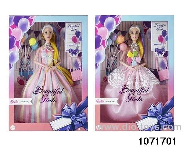 11.5 inch doll set in window box