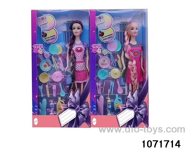 11.5 inch doll set in window box